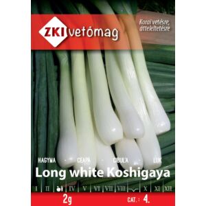 ZKI Kötöző hagyma Long White Koshigaya Vetőmag 2g