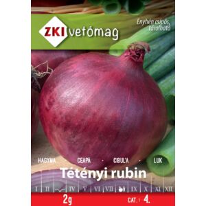 ZKI Hagyma Tétényi Rubin Vetőmag 2g