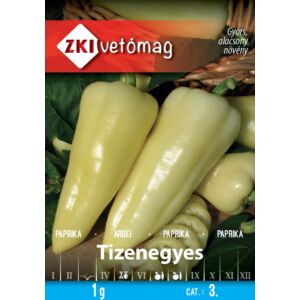 ZKI Paprika Tizenegyes Vetőmag 1g