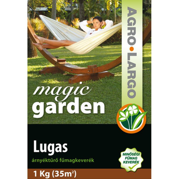 AGRO-LARGO Magic Garden - Árnyéktűrő fűmag (Lugas) - Kimérős - 1 kg