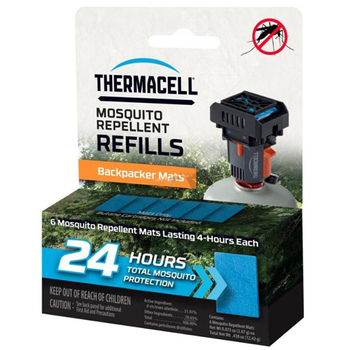 Thermacell 24 órás utántöltő Backpacker világjáró készülékhez (csak lapkák patron nélkül)