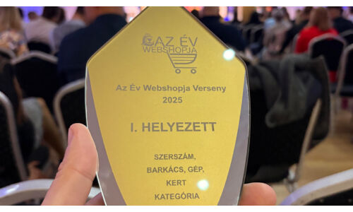 Megnyertük Az Év Webshopja díjat! – Hatalmas megtiszteltetés a Profigazda számára