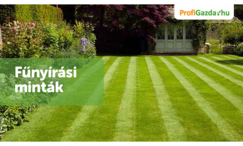 Csíkmentes pázsit titka – professzionális fűnyírási minták otthoni kivitelezése