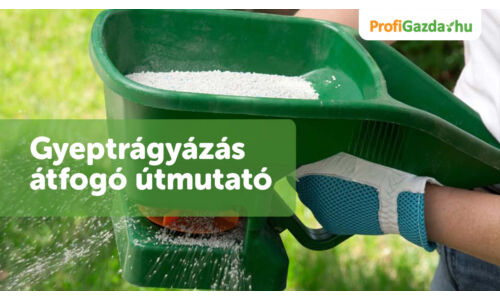 Gyeptrágyázás – átfogó útmutató