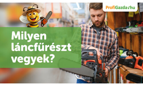 Milyen láncfűrészt vegyek? Láncfűrész vásárlási útmutató kezdőknek