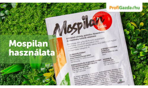 Mospilan rovarölő permetezőszer használata, ismertetője