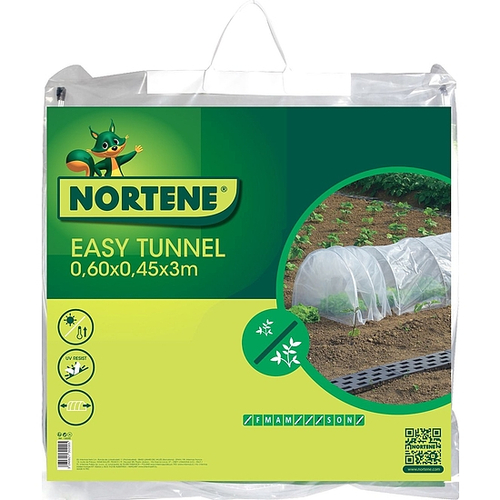 Nortene Easy Tunnel leszúrható, mobil fóliaalagút