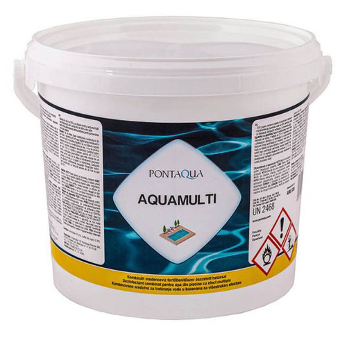 Multifunkciós medence fertőtlenitő tabletta Pontaqua Aquamulti 3kg (200gr-os)