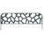Nortene metal border mini kerítés, festett fém ágyásszegély (40x100 cm) - Stone, kőfal