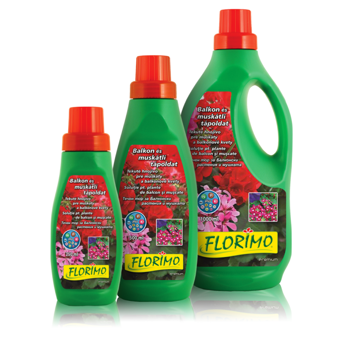 FLORIMO Tápoldat Balkon-Muskátli 0,5