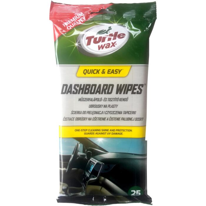 Turtle Wax műszerfalápoló kendő 25 db-os