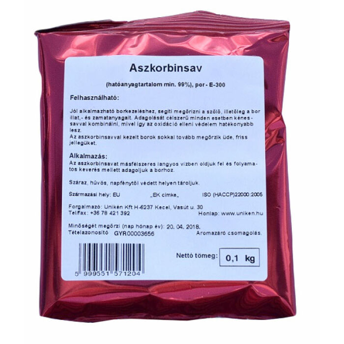 Aszkorbinsav 0,1 kg