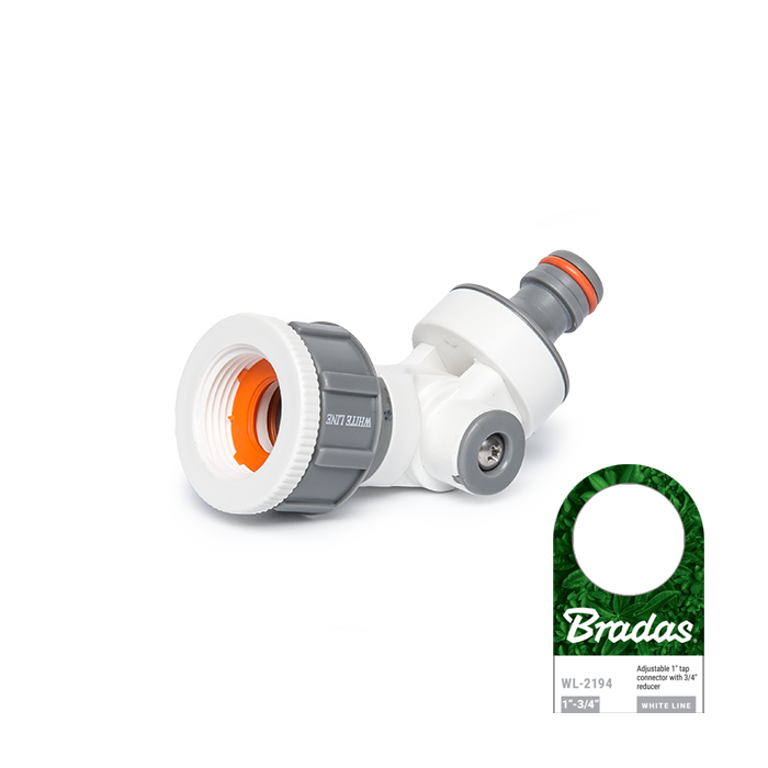 Bradas WL-2194 White Line csapcsatlakozó 1” - 3/4”