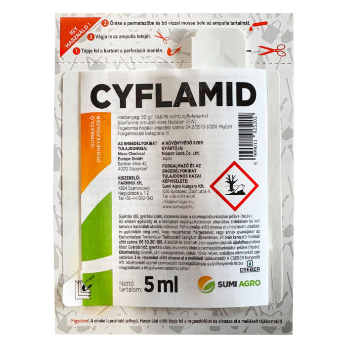 Cyflamid gombaölő szer 5 ml 
