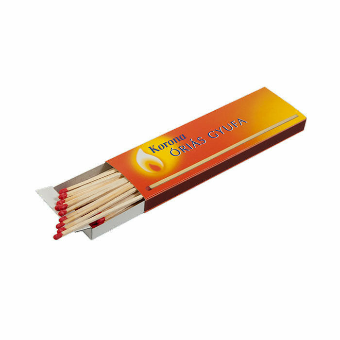 Korona óriás gyufa 20 cm