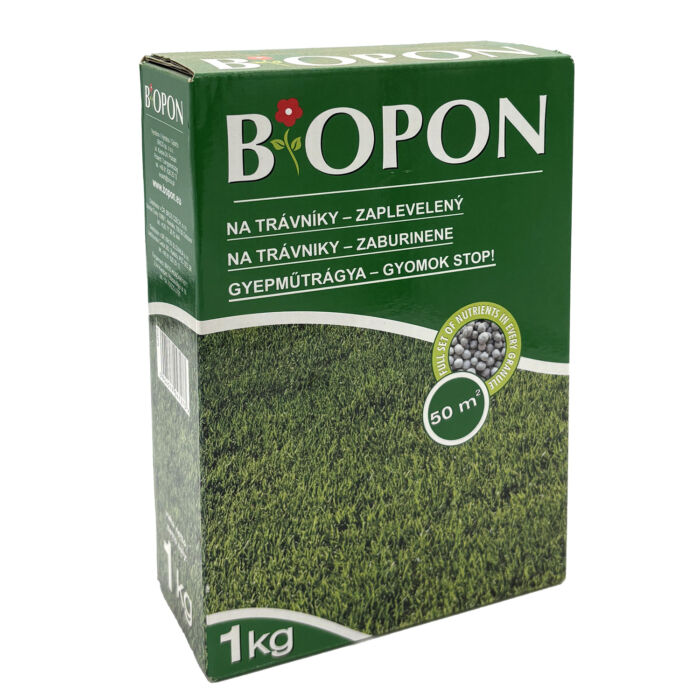 Biopon Gyep Műtrágya gyom-stop 1 kg
