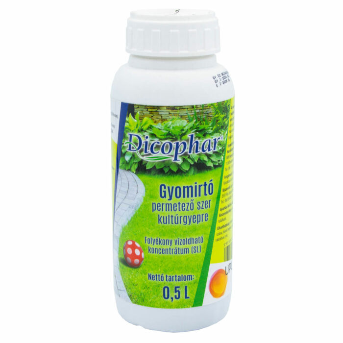 Dicophar gyepgyomirtó 0,5l 500m2-re