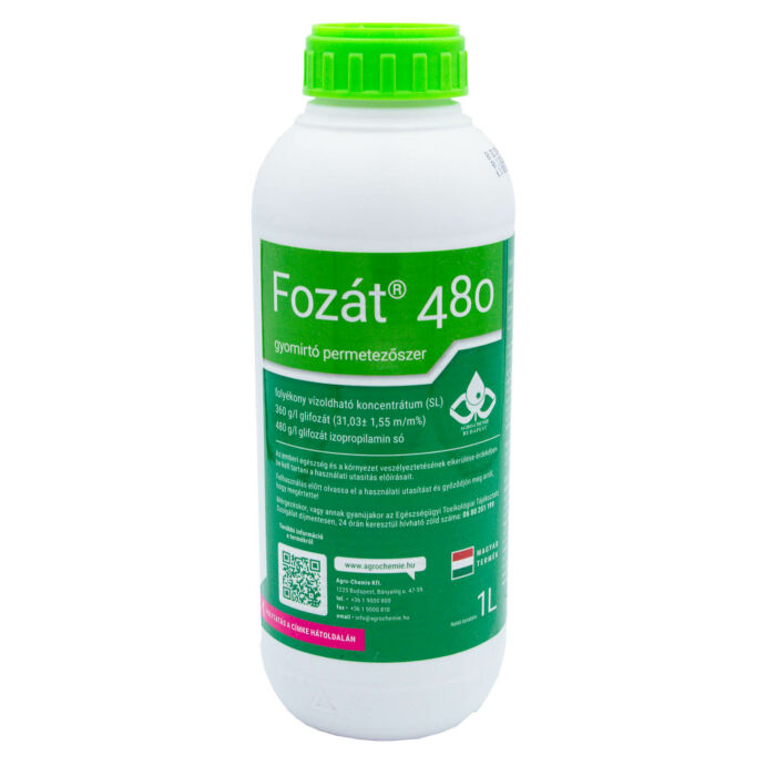 Fozát 480 totális gyomirtó szer 1 liter