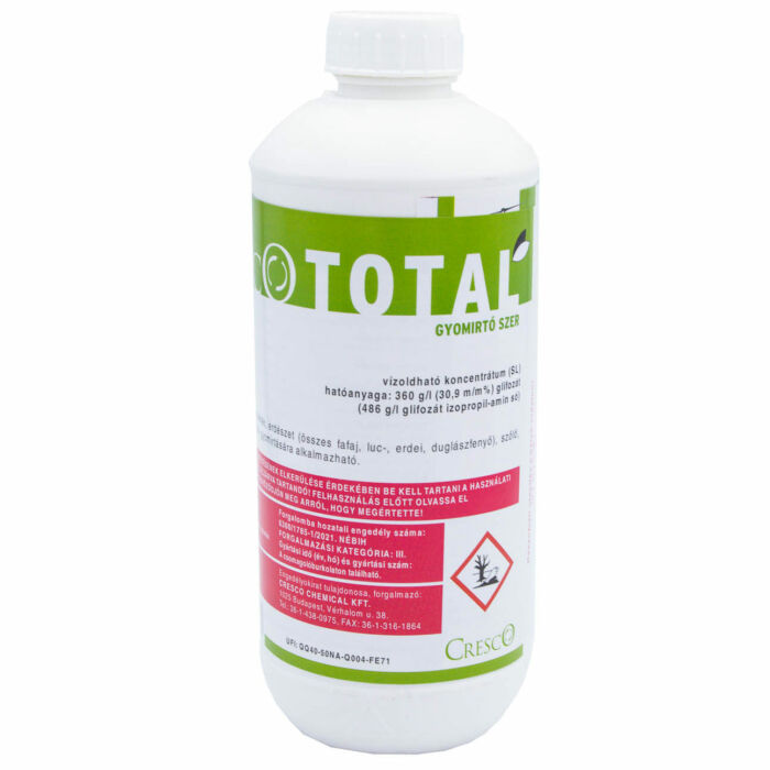 Total gyomirtó permetezőszer 1 liter