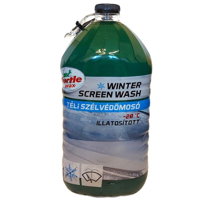 Turtle Wax téi szélvédőmosó, ablakmosó folyadék, 4 liter, -20°C 