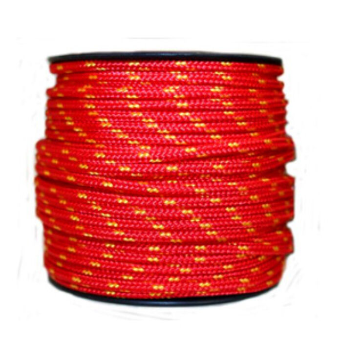 Kötél fonatolt PP 4 mm színes 100 m