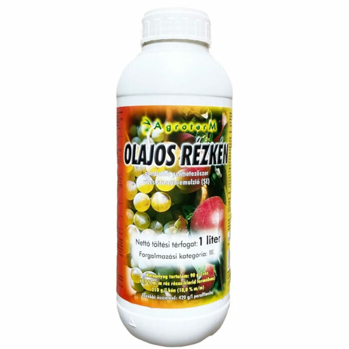 Olajos rézkén SE lemosó permetezőszer 1 l