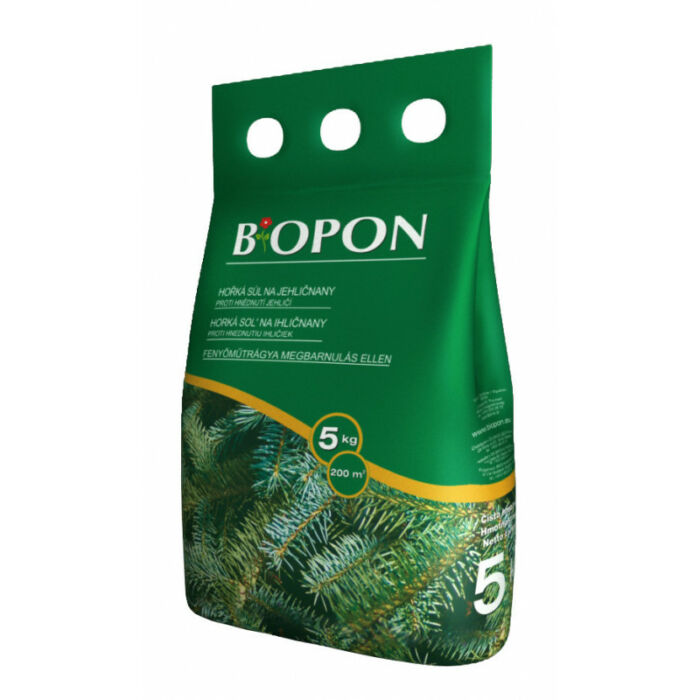 Biopon fenyőműtrágya megbarnulás ellen, 120m2 területre, 3 kg