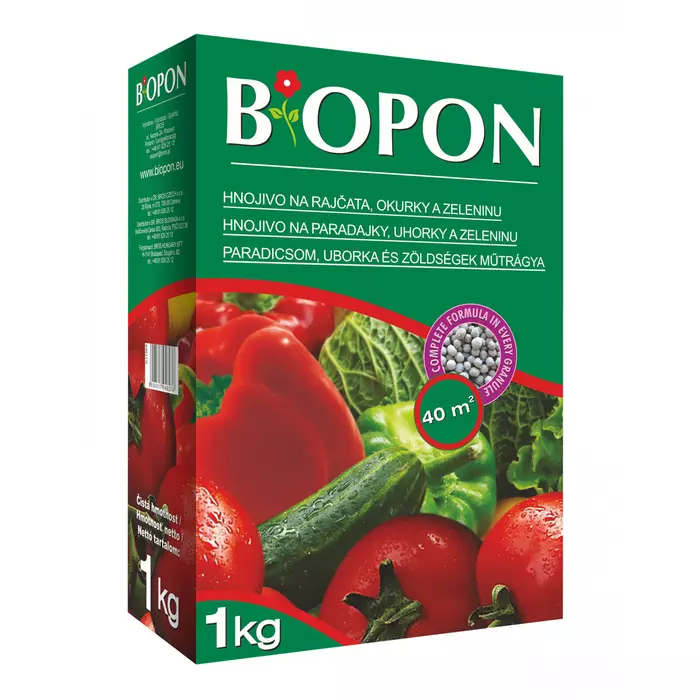 Biopon műtrágya paradicsomhoz, uborkához és zöldségekhez 1 kg 
