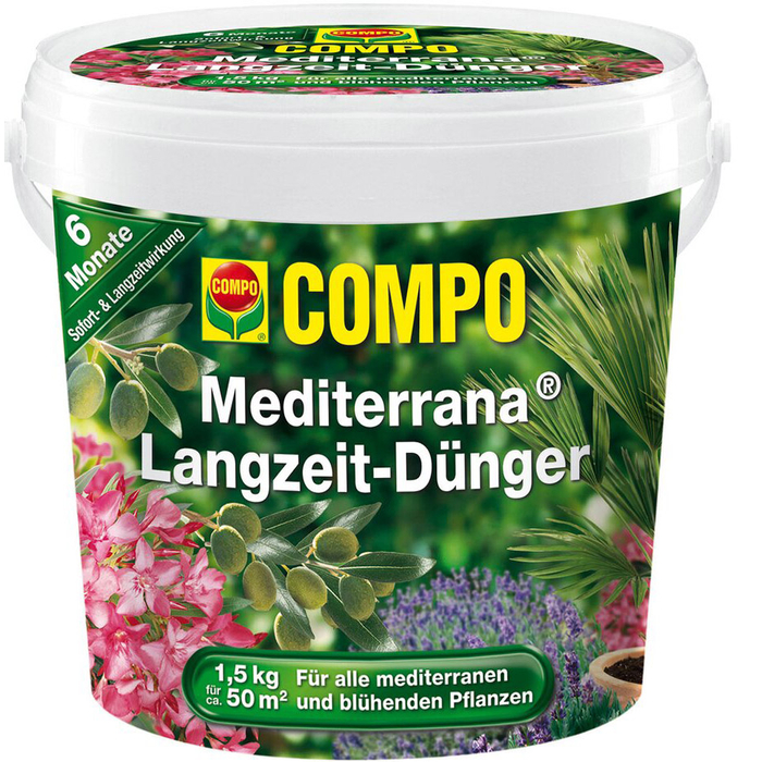 Compo műtrágya mediterrán növényekhez 1,5 kg
