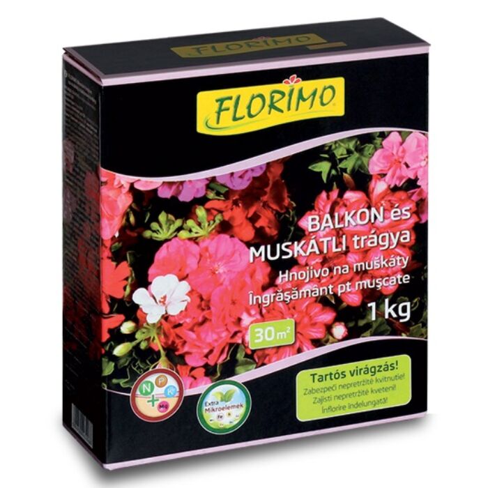 Florimo műtrágya  Balkon, Muskátli  1 kg