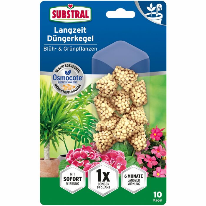 Substral Osmocote tabletta virágzó- és zöld növényekhez 10 db