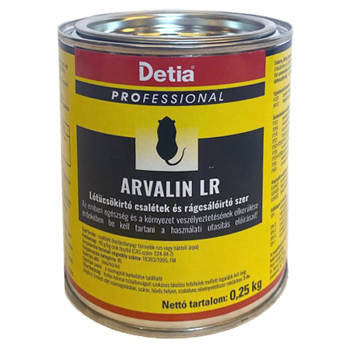 Arvalin - Lótücsök irtó csalétek és rágcsálóirtó szer 250g
