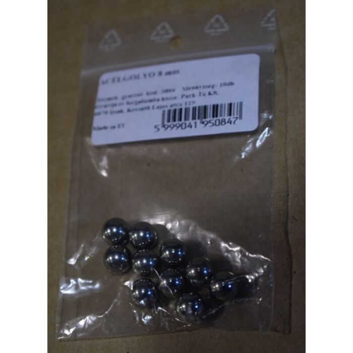 Acélgolyó 8 mm (10 db -os)