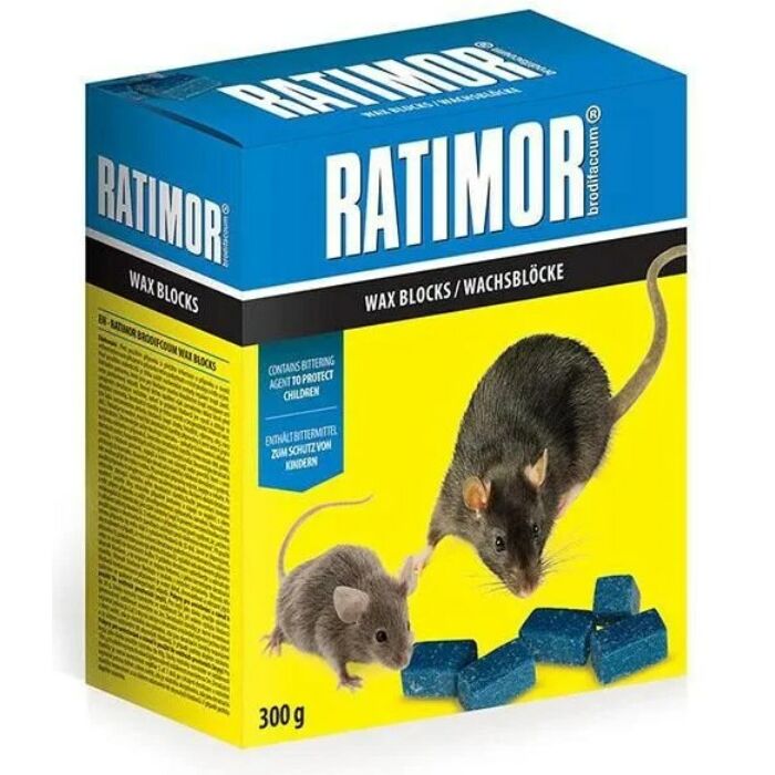 Unichem Biotoll Ratimor rágcsáló írtó parafinos blokk (300 g)