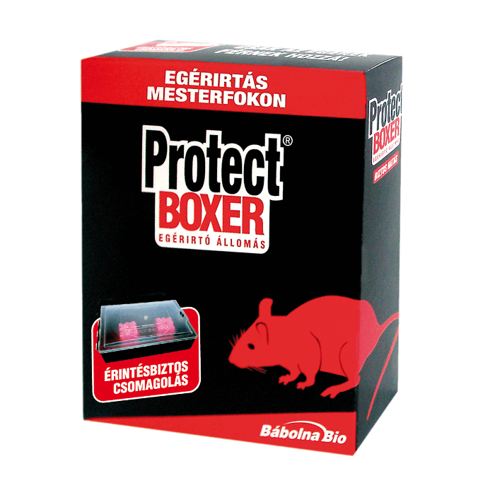 Protect boxer, tágcsálóirtó állomás 2x20 gr