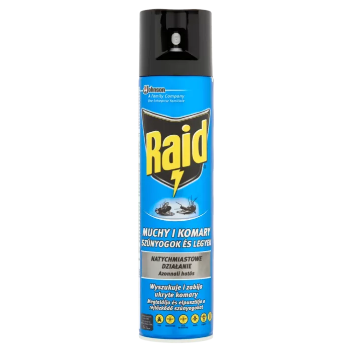 Raid Légy és szúnyogirtó aeroszol 400ml