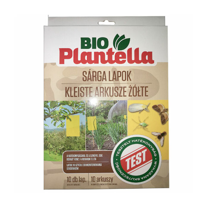 Bio Plantella sárgalap nagy 10 db