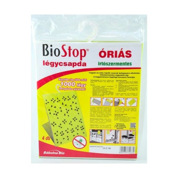 Biostop légyfogó lap Óriás