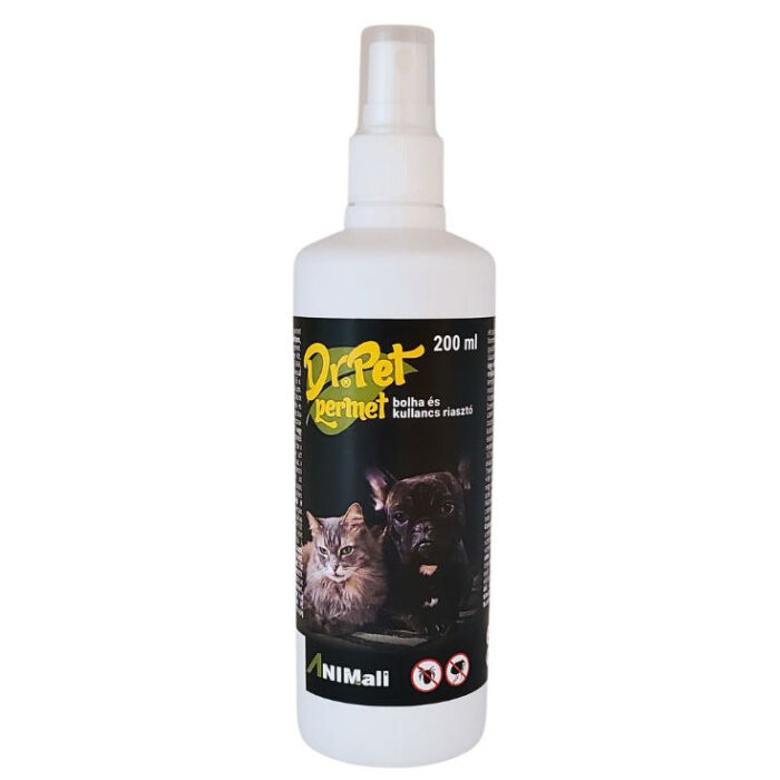 DrPet bolha és kullancsriasztó permet 200ml