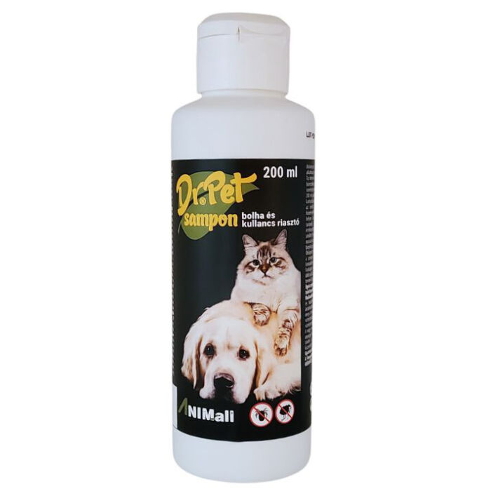 DrPet bolha és kullancsriasztó sampon 200ml