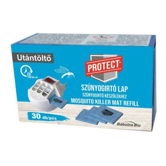Protect szúnyogirtó lap  utántöltő  30 db