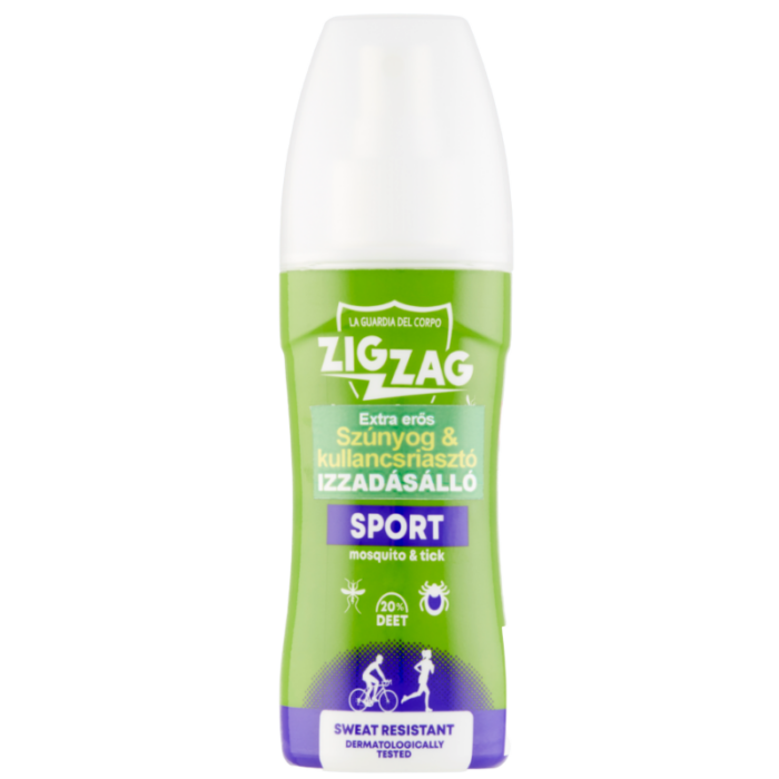 Zig Zag Szúnyog és kullancsriasztó spray Sport, 100 ml