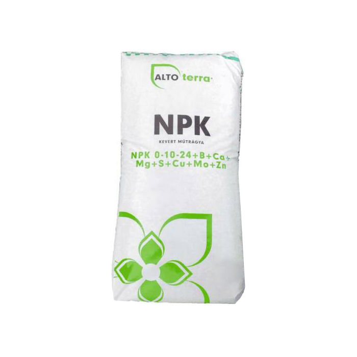 Altoterra NPK 6-12-24 kevert EK műtrágya (25 kg) 