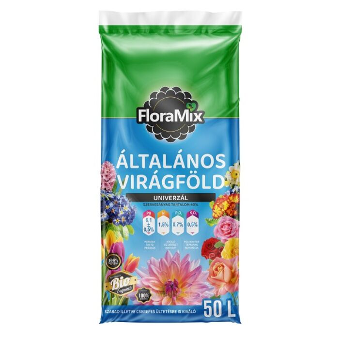 Általános Virágföld FloraMix 50L