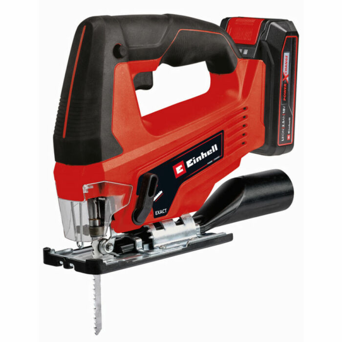 Einhell TC-JS 18 Li akkus szúrófűrész, 18V, 2.5Ah akkuval és töltővel, Power X-Change