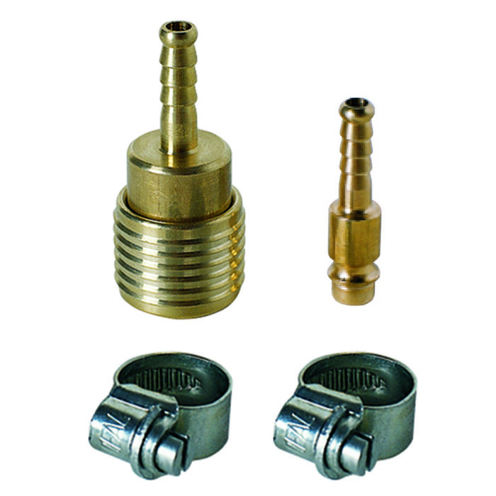 Einhell tömlőcsatlakozó készlet 6mm, 4 részes
