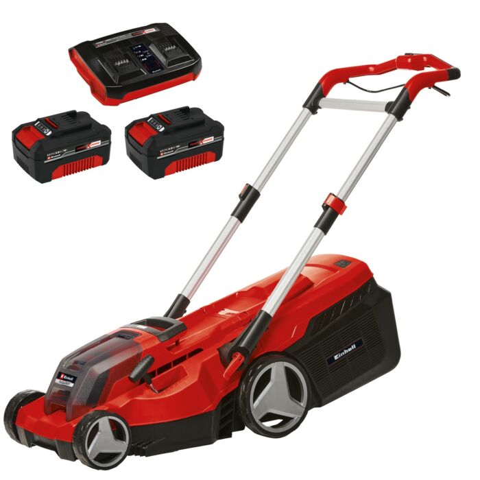 EINHELL RASARRO Akkumulátoros fűnyíró + 2 x 4Ah akku  - Power X-Change