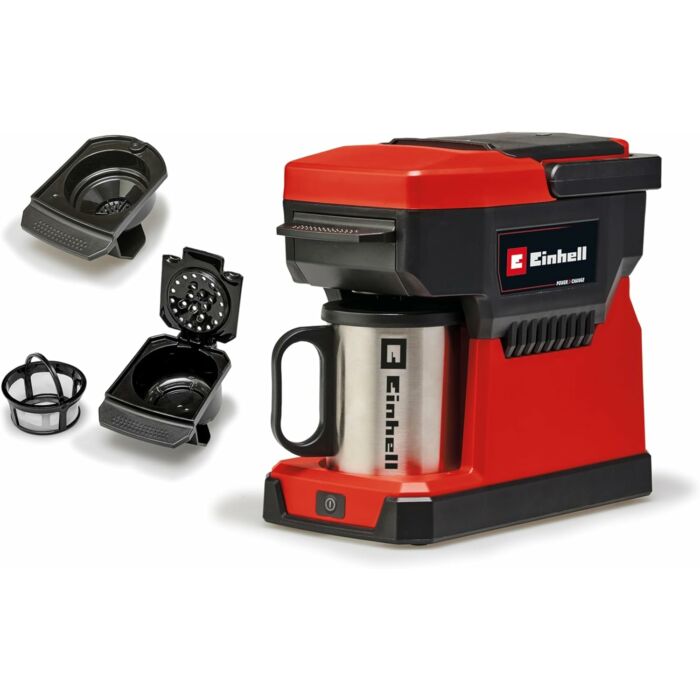 Einhell TE-CF 18 Li-Solo akkus kávéfőző, 18V (akku és töltő nélkül)