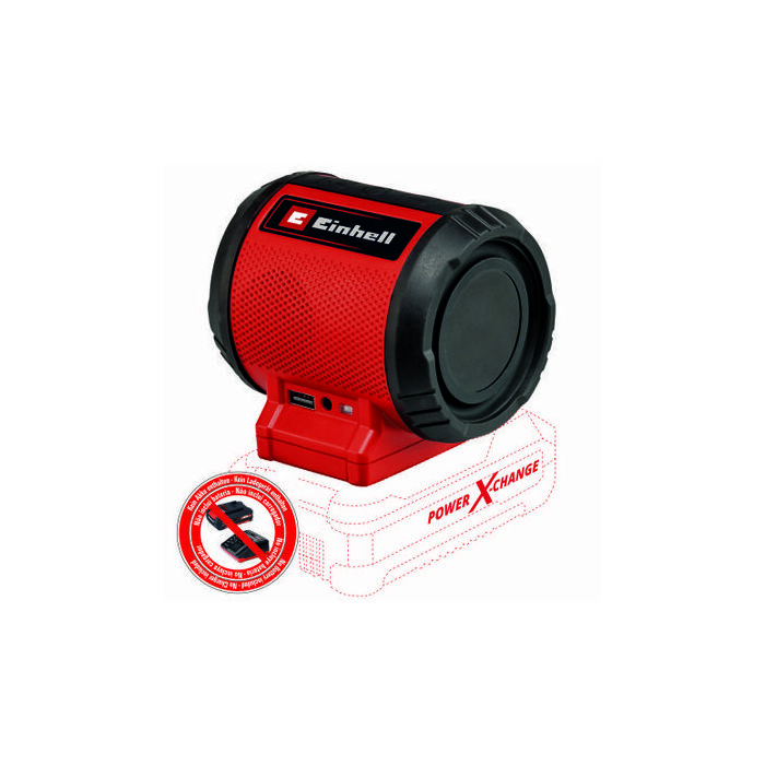 Einhell TC-SR 18 Li BT - Solo akkus hangszoró, Power X-Change