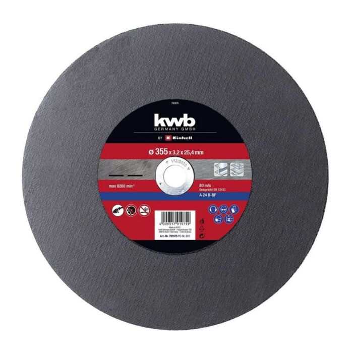Einhell Vágókorong 355x25, 4x3mm-közepes